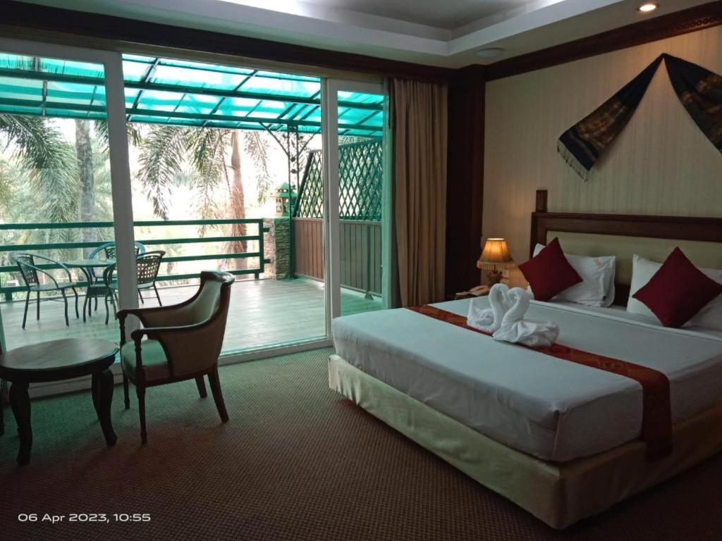 Leuxay Hotel Vientiane Bagian luar foto