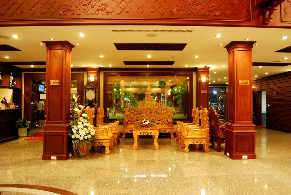 Leuxay Hotel Vientiane Bagian luar foto